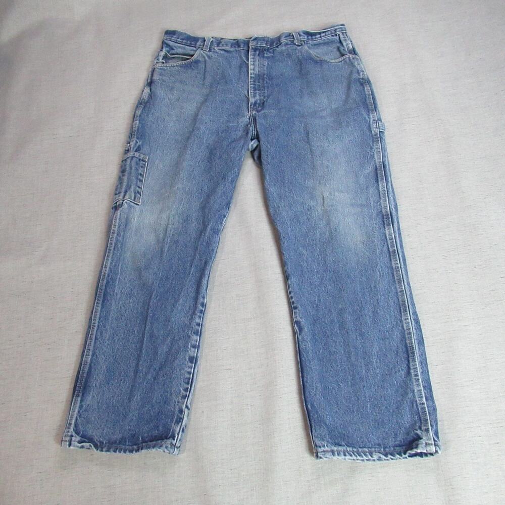 Bulwark Excel FR Jeans Men 42 Blue Flame Resistant Carpenter Straight Work Denim